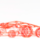 Illustration for article titled Artist Creates Wireframe Lamborghini Countach